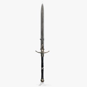Fantasy Weapon Sword 04 3D