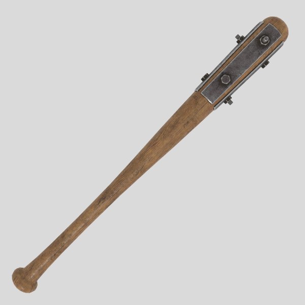 fantasy baseball bat 3D model