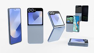 Samsung Galaxy Z Flip 6 blue