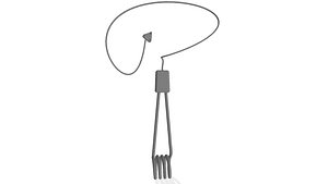 immersion water heater 3D model