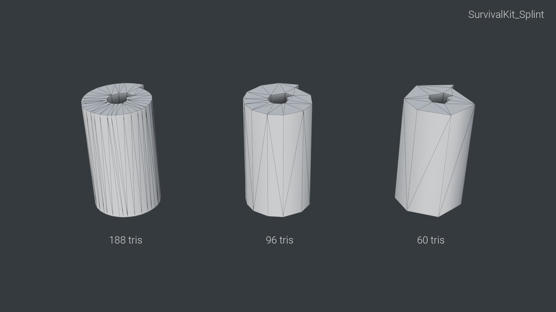 Splint 3D Model - TurboSquid 1727143