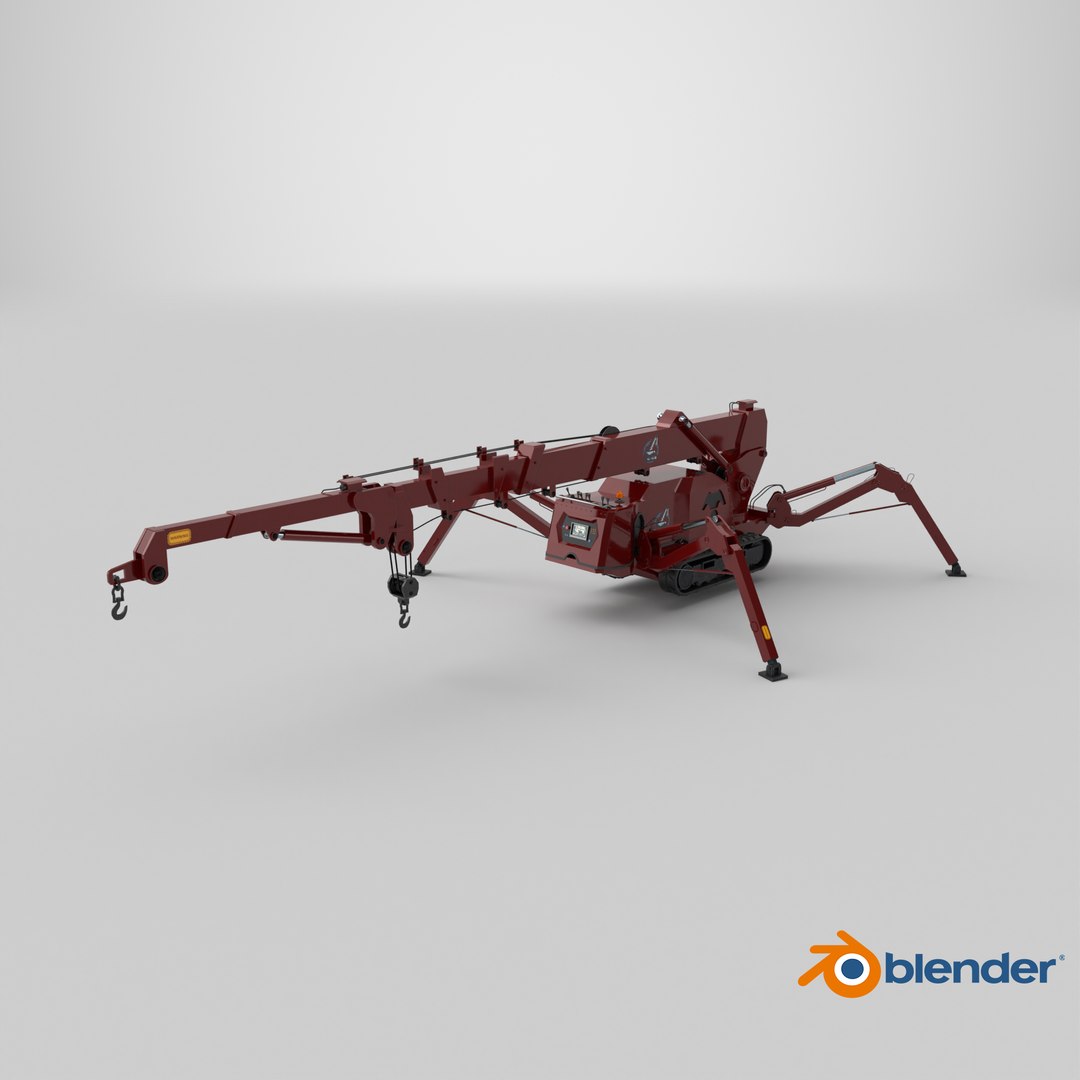 Mini Crawler - Spider Crane model https://p.turbosquid.com/ts-thumb/Mb/E9hWse/Ia/stemcell_blender_cycles_render/png/1711132976/1920x1080/fit_q87/7324b2854f723a1f2cd83f0e199d1f469ee74d26/stemcell_blender_cycles_render.jpg