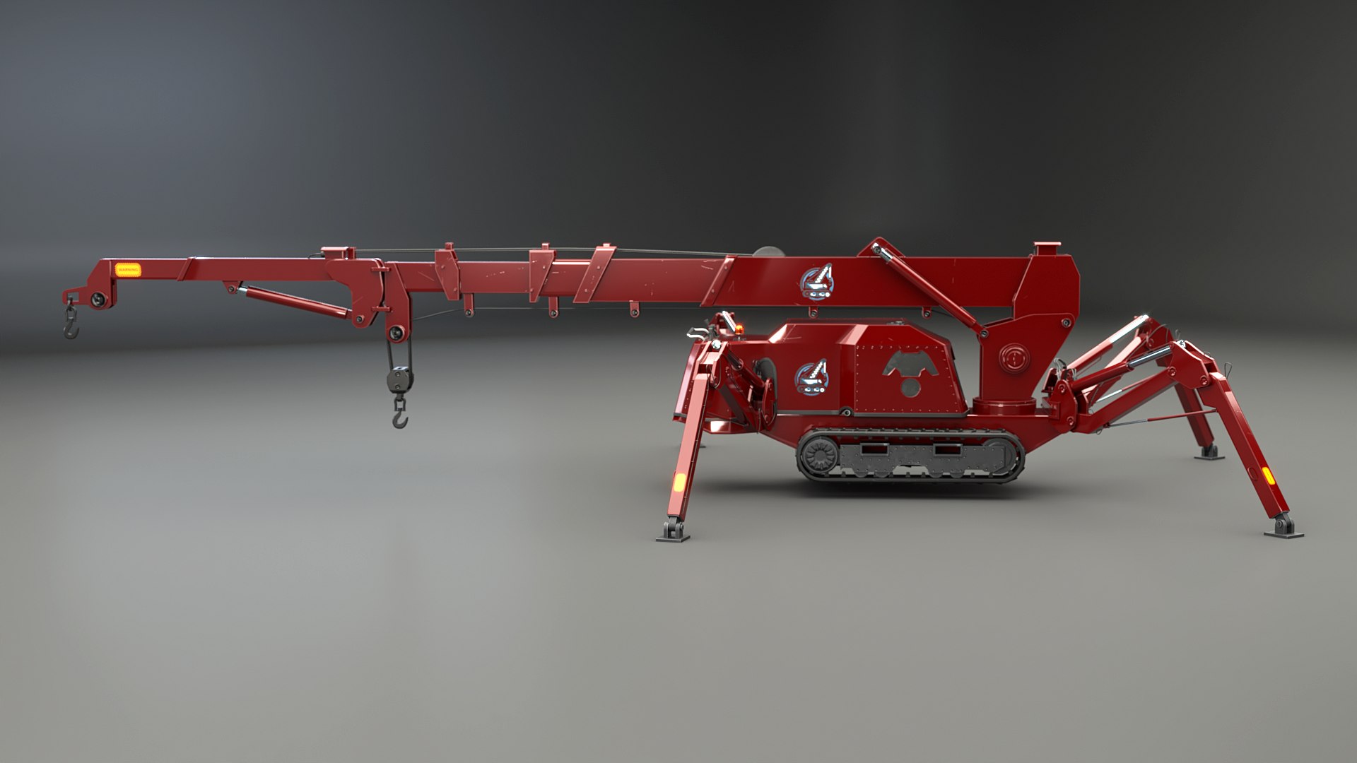 Mini Crawler - Spider Crane model https://p.turbosquid.com/ts-thumb/Mb/E9hWse/kp/cc_0001/png/1710968401/1920x1080/fit_q87/374a2a17daaefd1d4eb8a0ed227ebfb17739696c/cc_0001.jpg
