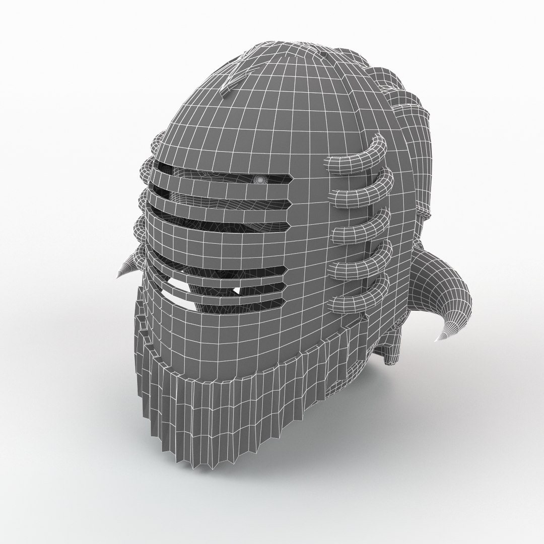 Medieval Helmet V2 3d Model