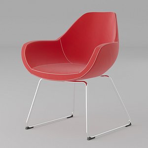 modern red fabric office chair model