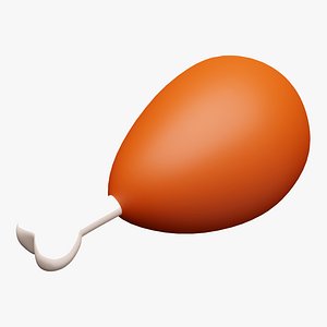 Emoji Chicken Leg 001