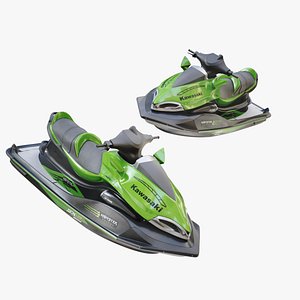 3D jet ski jetski model