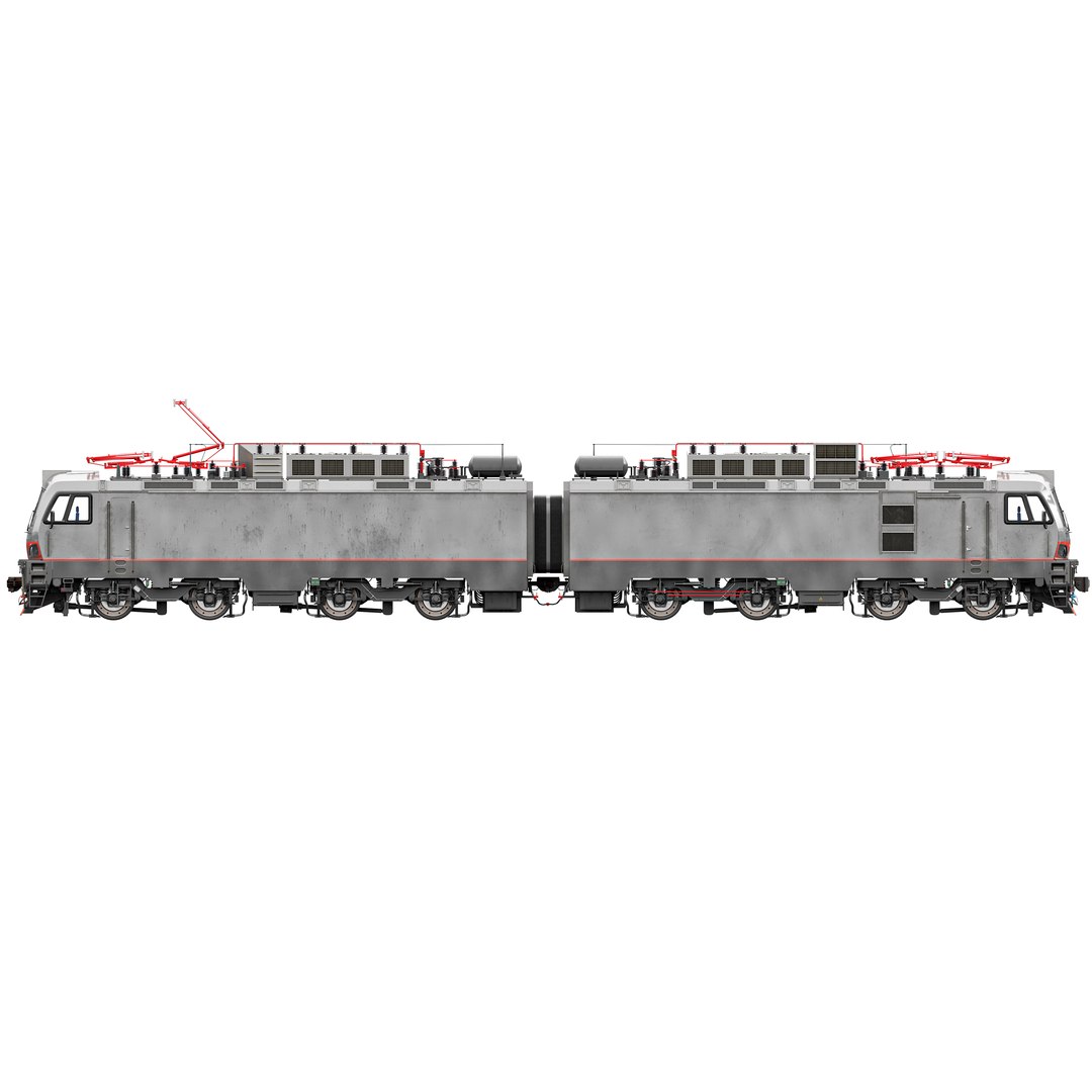 Cargo Train 2ES5 Skif 3D Model - TurboSquid 2336673