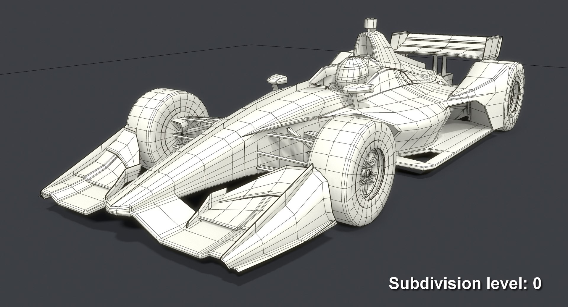 3D race car indycar season - TurboSquid 1400842