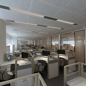 3D Full Office Design
