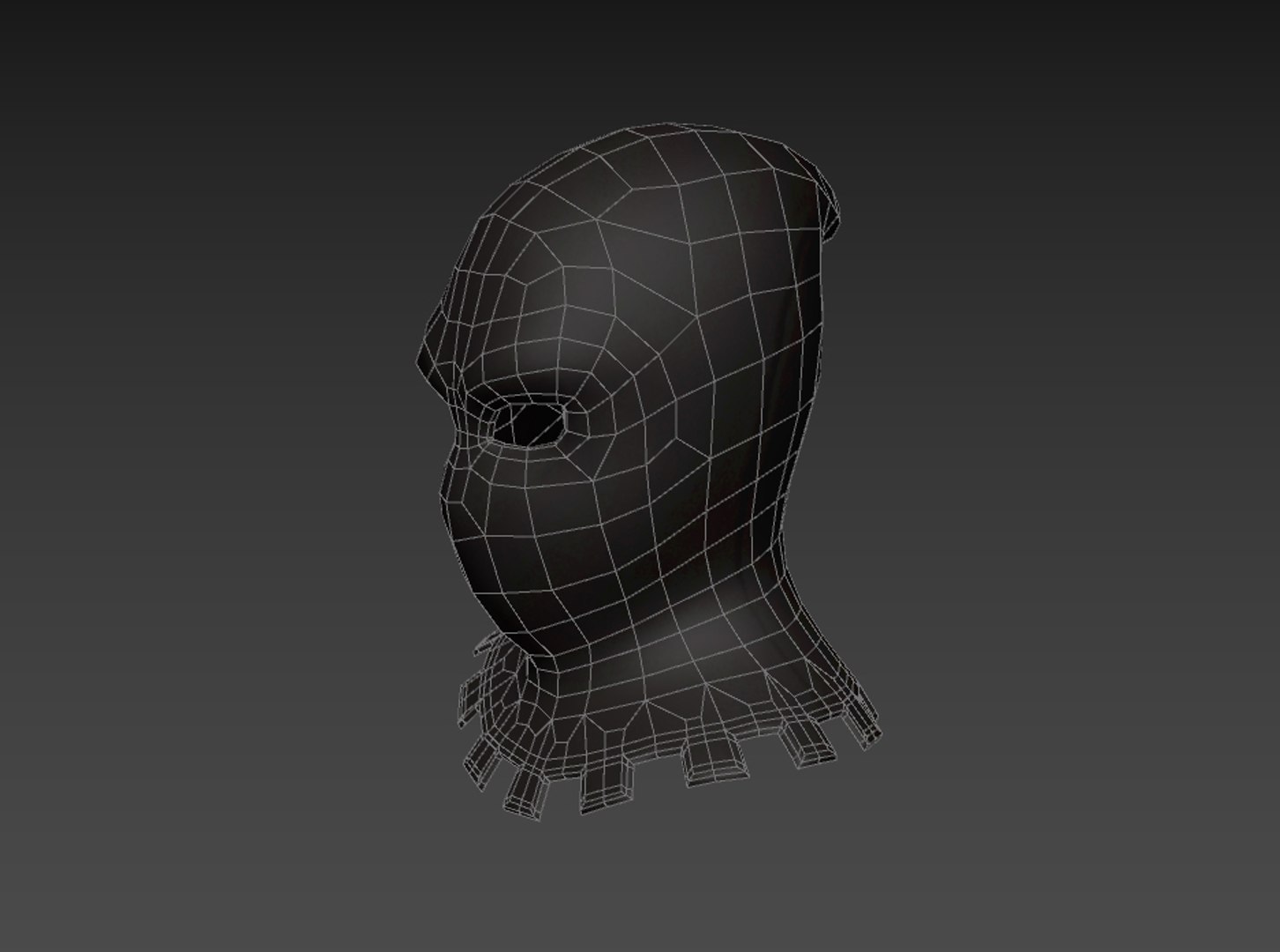 3D executioner mask model - TurboSquid 1558665