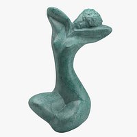 Pierre BRUN Sculpture Modigliani