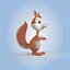 Squirrel 3D model