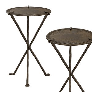 3D GUERIDON COMTESSE SIDE TABLE