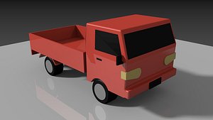 car pickup vehicle 3D model