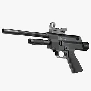 Tranquilizer Dart Gun X-2 Satin Black Trim