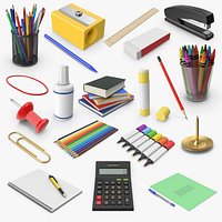 20 School Supplies Collection