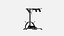 Leverage squat and calf raise machine