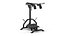 Leverage squat and calf raise machine