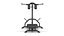 Leverage squat and calf raise machine