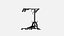 Leverage squat and calf raise machine