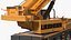 Kompaktkran Liebherr mit montierten Betonbarrieren