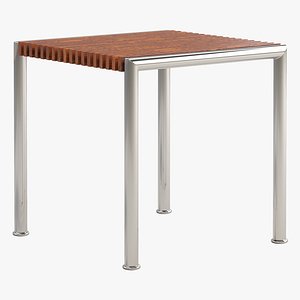3D Beltempo Tropical lounge Square Side Table