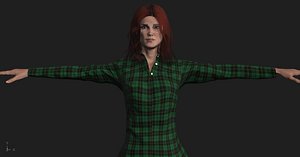Fullbody Female Character