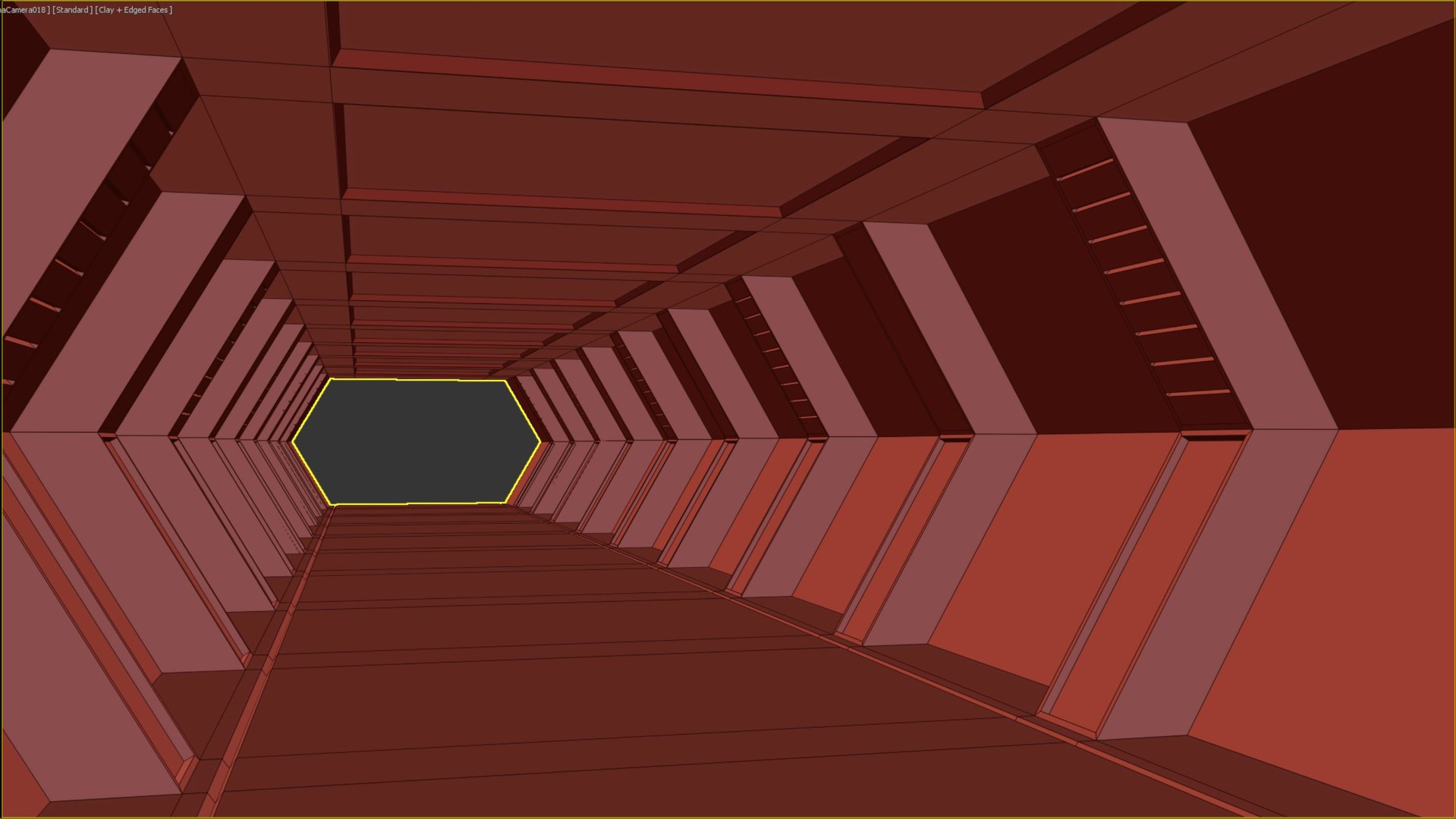 Low Poly Sci Fi Corridor 12 3D - TurboSquid 2102864