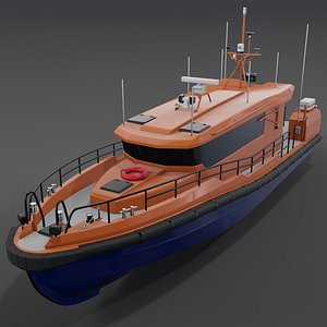 Kewatec Rescue 1700 Cabin RIB Professional 3D