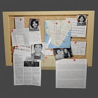 Police or Detective Pinboard