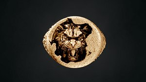 tiger rock luxury ring