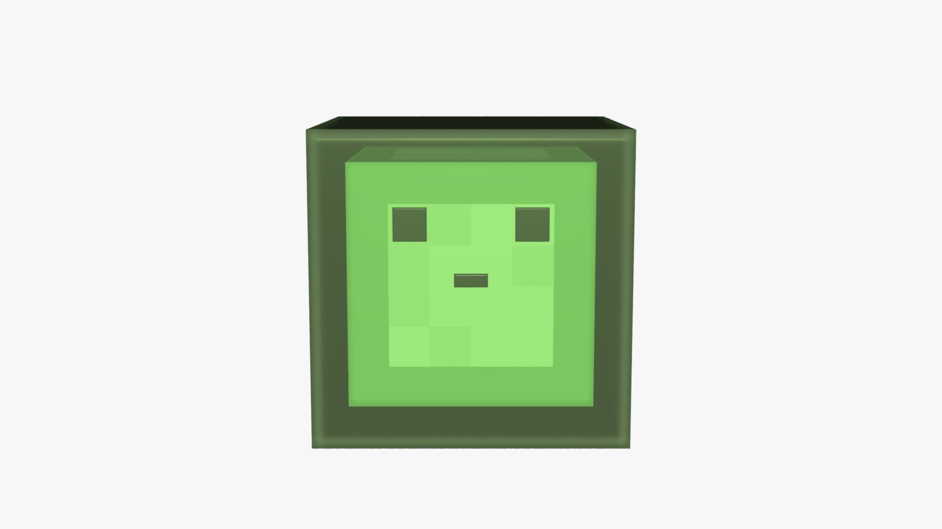 ArtStation - Minecraft Slime 3D