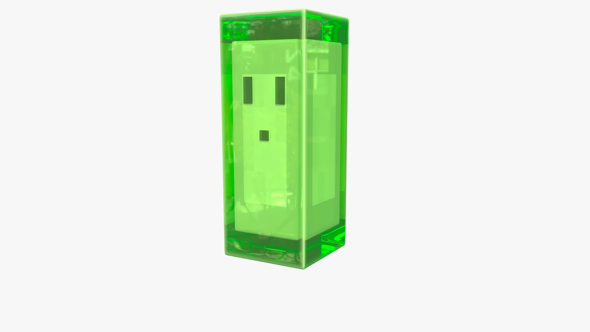 Minecraft Slime 3D model - TurboSquid 1857183