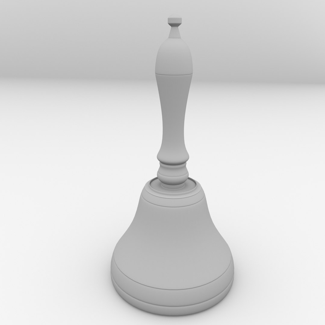 3d school bell