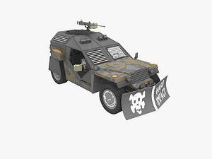 Armored Post-apocalyptic Buggy
