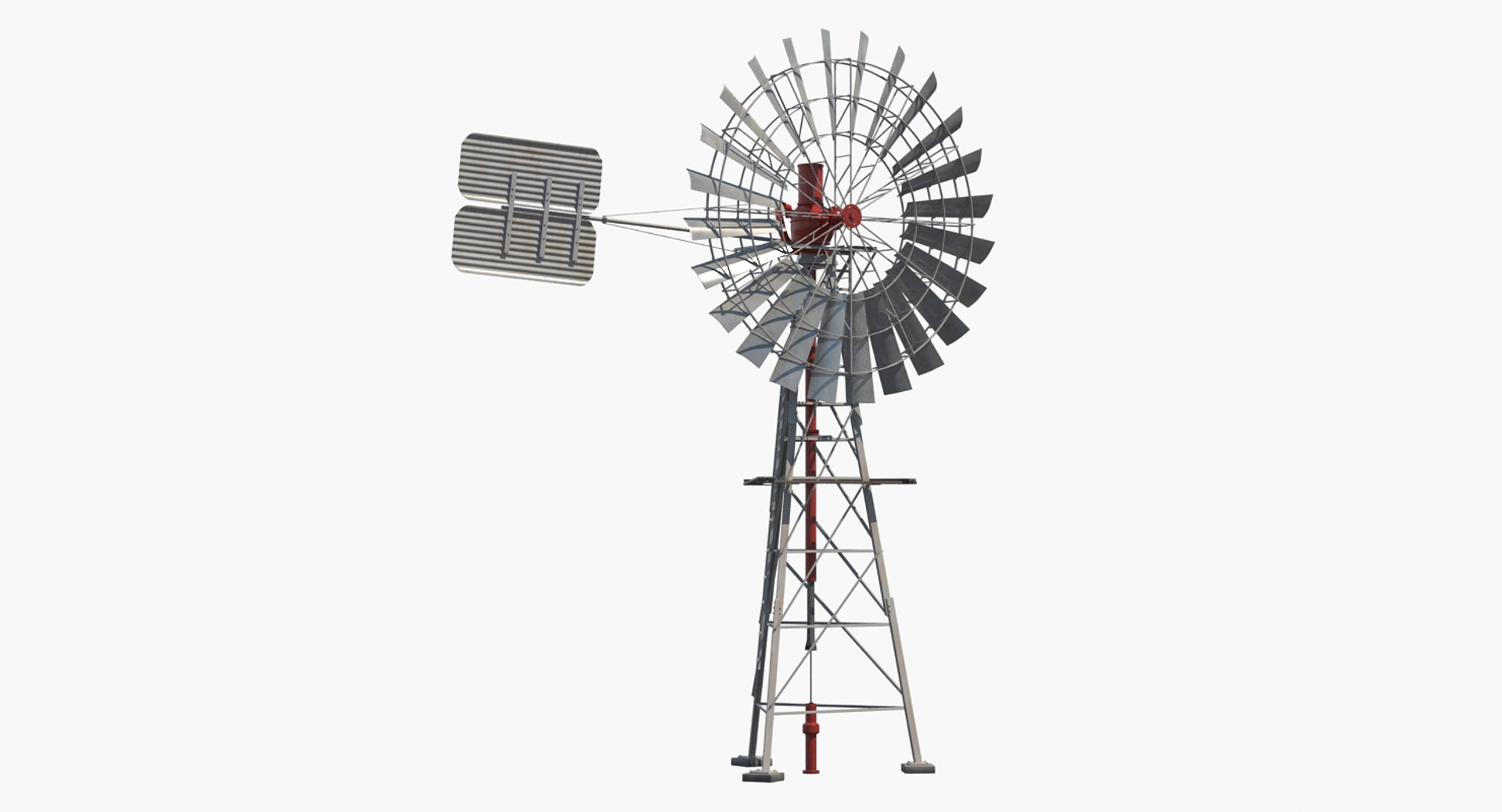 3D Comet Windmill Model - TurboSquid 1230777