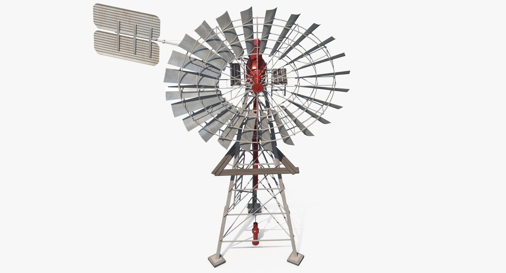 3D Comet Windmill Model - TurboSquid 1230777
