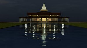 Club house 3D model