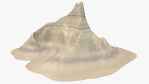 landscape nature mountains model