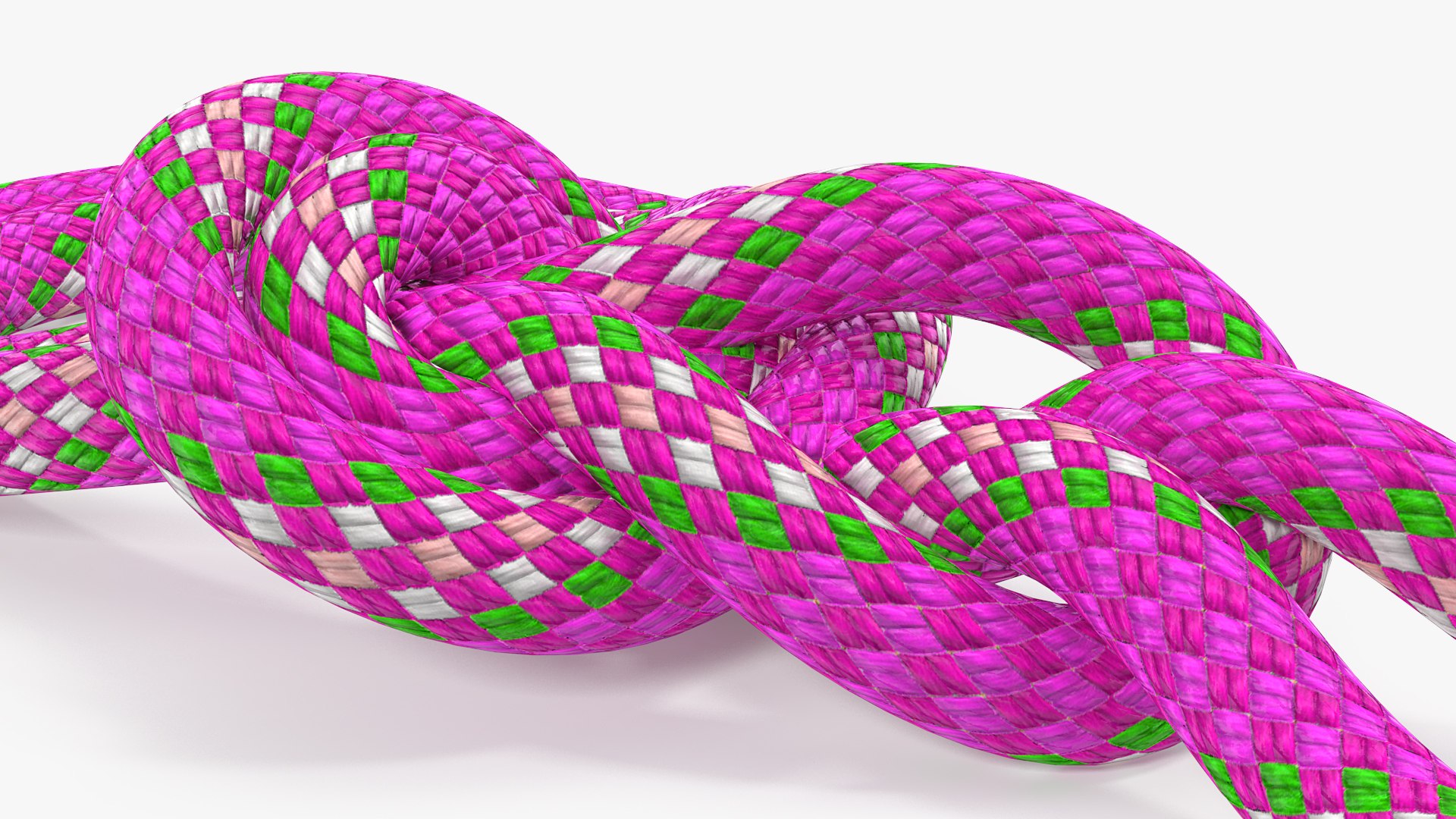 Bowline Bight Knot Rope Line Model - TurboSquid 1651257