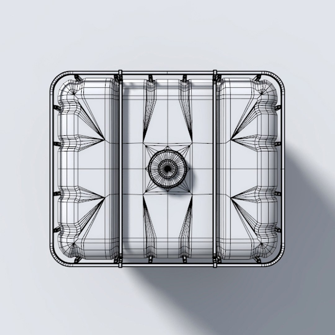 3d ibc container water model