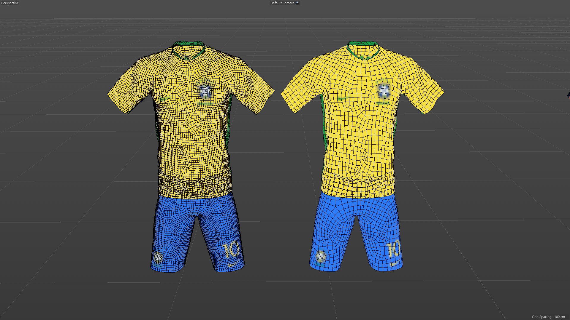 Football Jersey Model TurboSquid 1857725