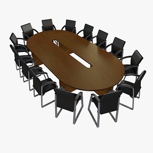 meeting desk chairs c4d