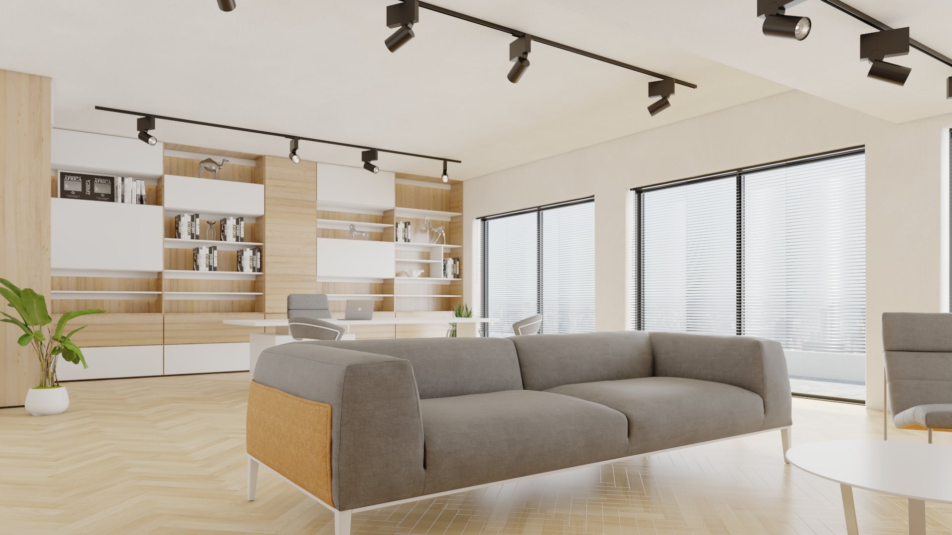 Office Interior Model - TurboSquid 1593736