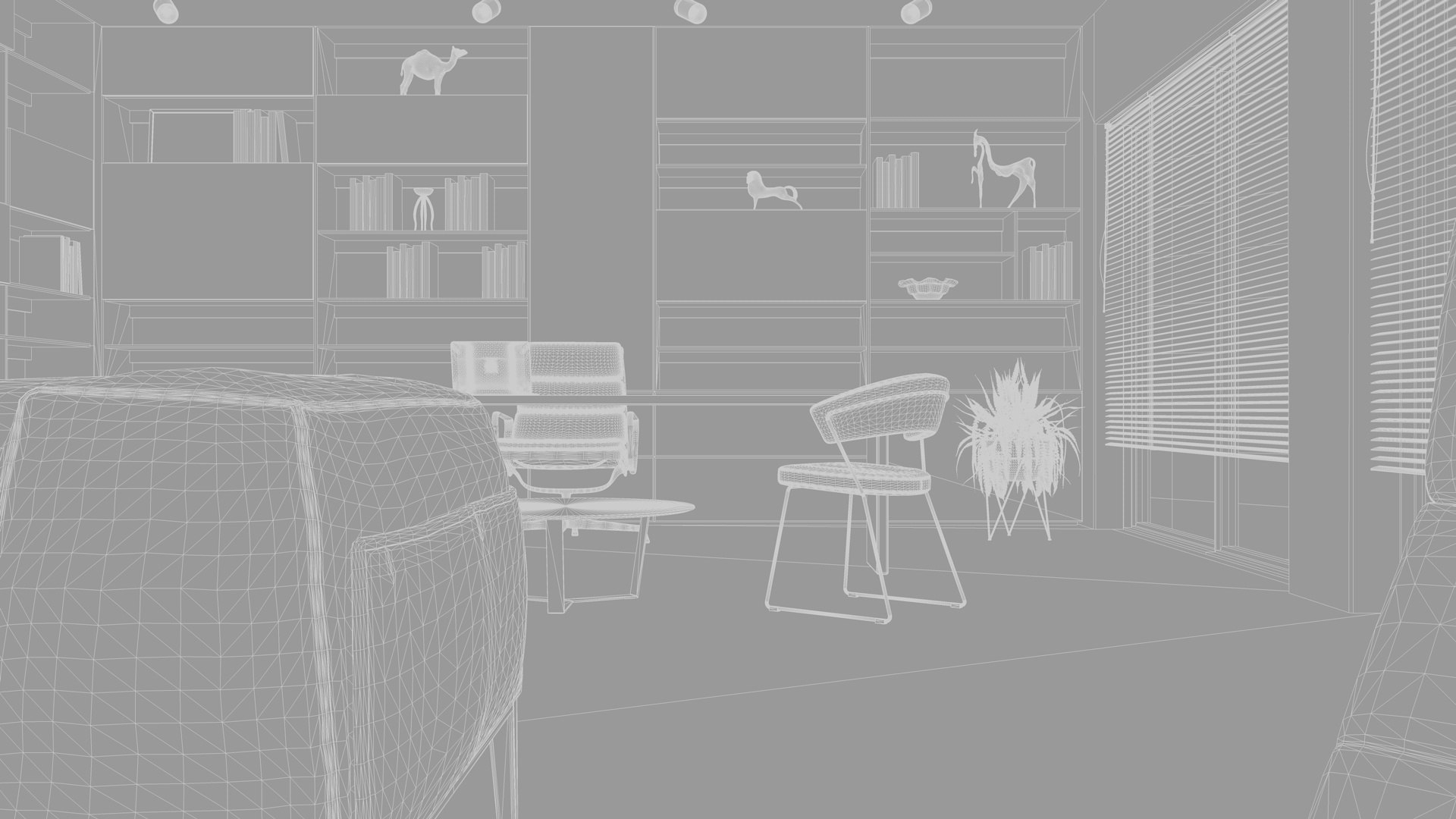 Office Interior Model - TurboSquid 1593736