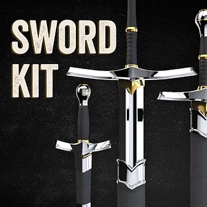 3d sword kit dagger