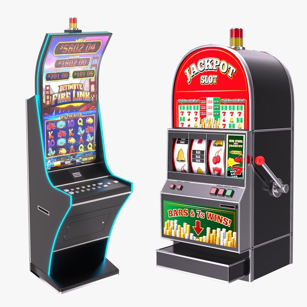 Casino Slot Machines Collection 3D model