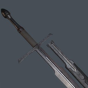 3d sword model