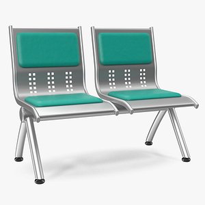 Reception Waiting Room Chair 3D Model